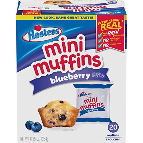 Hostess Blueberry Mini Muffins Multipack, 10 Oz