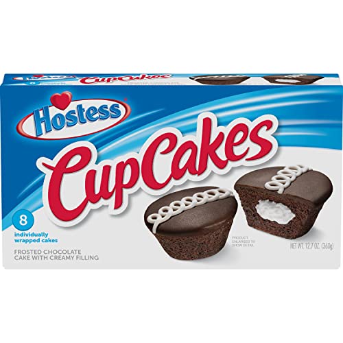 Hostess Brands Hostess Cup Cake Multi Pack, Choc, 8 Count Of 1.5
