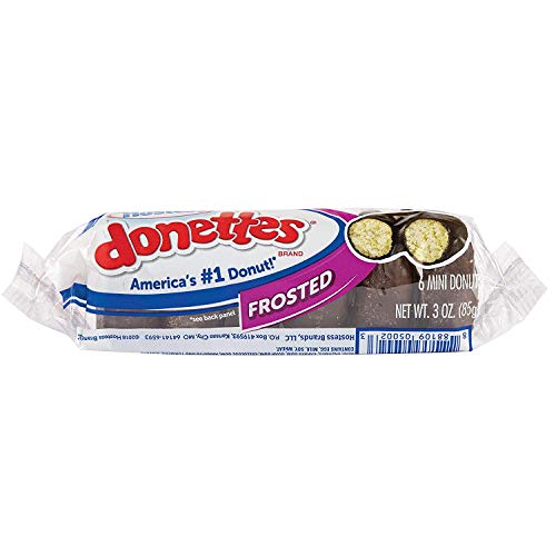 Hostess Donettes Variety Pack | Powdered, Frosted, Double Chocol