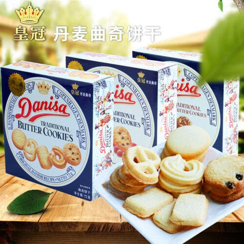 Danisa Butter Cookies Leisure Snack Biscuits Pastry Dessert 6Box