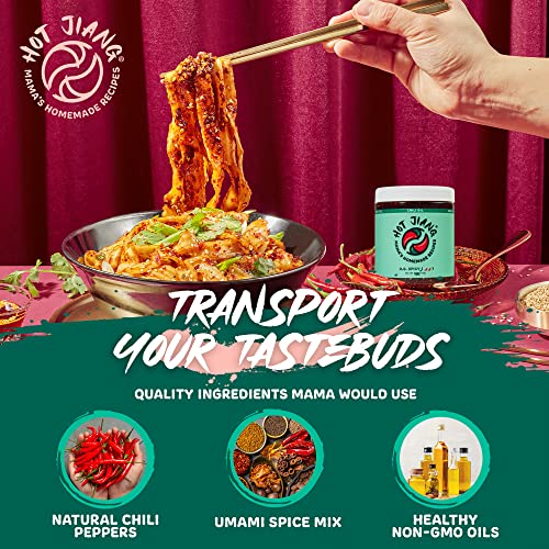 Hot Jiang Spicy Chili Crisp Oil - Hot Crispy Chili Oil For Asian...