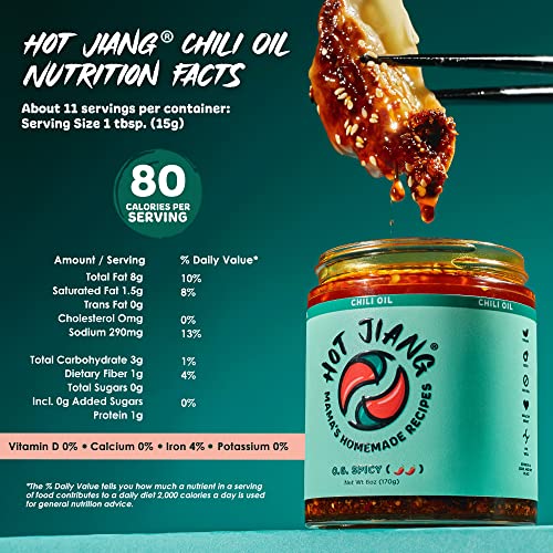 Hot Jiang Spicy Chili Crisp Oil - Hot Crispy Chili Oil For Asian...