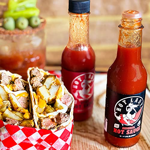 Hot Lady Hot Sauce - All Natural Gourmet Chili Sauce, Ripe Chili
