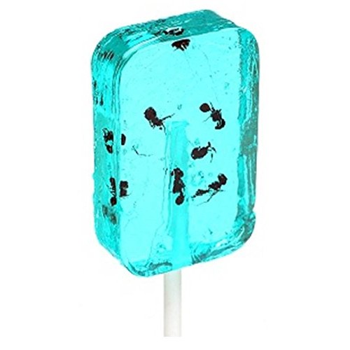 Hotlix Assorted Ant Sucker Lollipop - Pack Of 4 - Blueberry, App