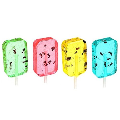 Hotlix Assorted Ant Sucker Lollipop - Pack Of 4 - Blueberry, App