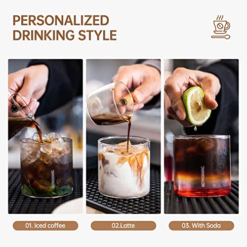 HOTMORNING Medium and Dark Roast Instant Coffee 2 Mix Flavors Or...