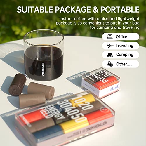 HOTMORNING Medium and Dark Roast Instant Coffee 2 Mix Flavors Or...