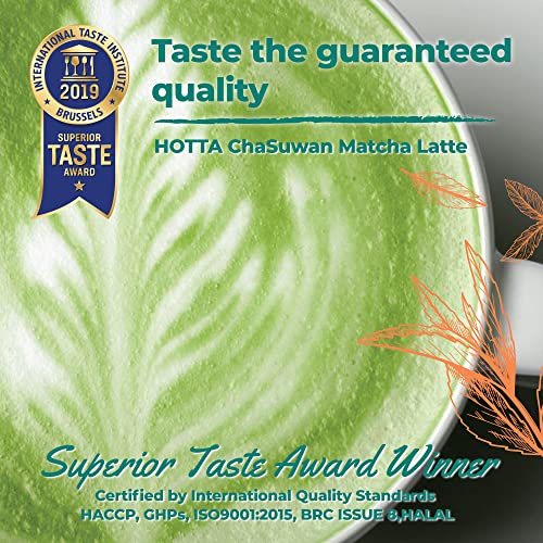 HOTTA ChaSuwan Matcha Latte Milk Tea Mix Authentic Japanese Gree...
