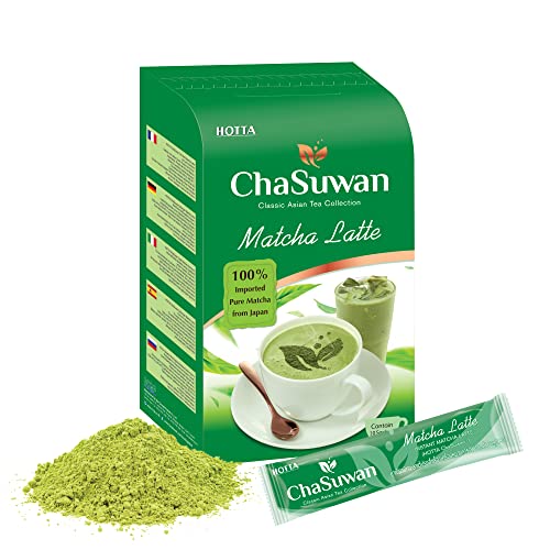 HOTTA ChaSuwan Matcha Latte Milk Tea Mix Authentic Japanese Gree...