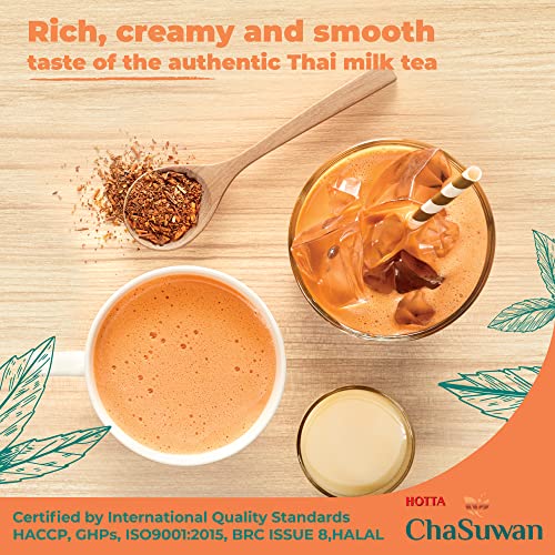 HOTTA ChaSuwan Thai Milk Tea Mix Authentic Black Tea Leaves from...