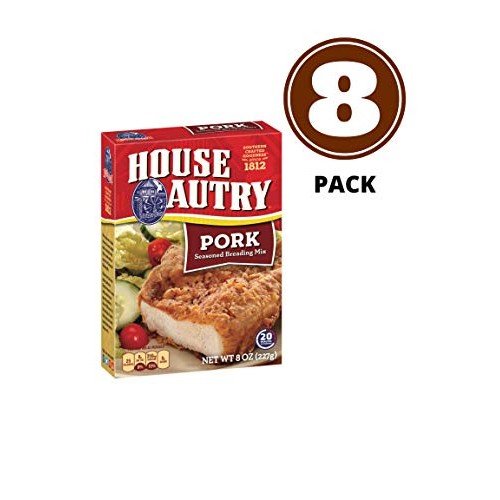 House-Autry Pork Seasoned Breading Mix 8 Pack