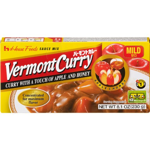 House Foods Vermont Curry, Mild, 8.1-Ounce Boxes Pack Of 10