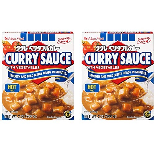 House Foods Curry Sauce with Vegetables Hot