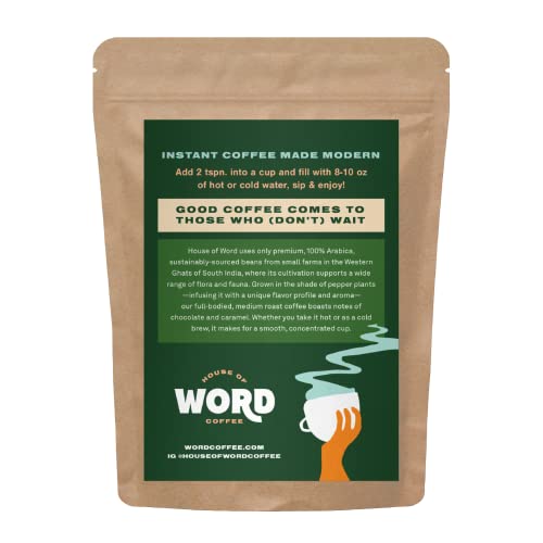 Word Premium Instant Coffee - 100% Arabica From The Western Ghat