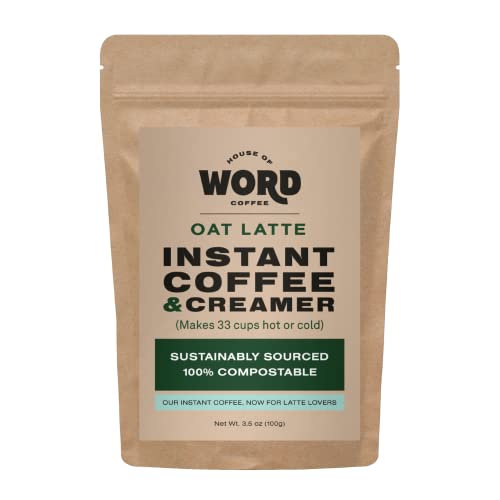 Word Premium Instant Coffee &Amp; Organic Oats - Usda Certified Orga