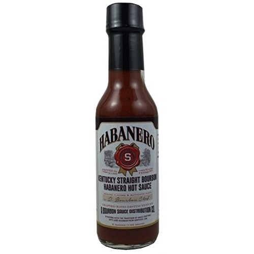 Kentucky Straight Bourbon Habanero Hot Sauce 5Oz.
