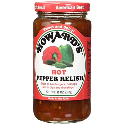 Howards Hot Pepper Relish 11Oz. Pack Of 1