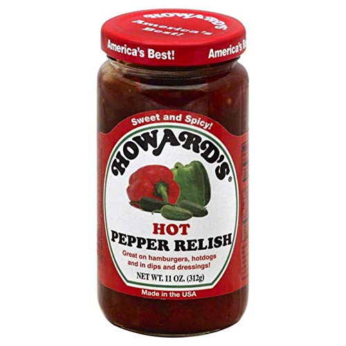 Howards Premium Pepper Relish | Gluten Free, All Natural | Perf