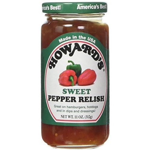 Howards Sweet Pepper Relish,11 Oz Pack Of 2