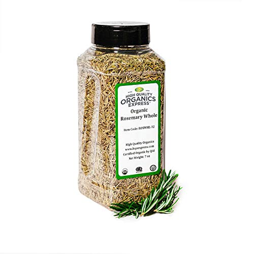 Hqoexpress | Organic Rosemary Leaf | 7 Oz. Chef Jar