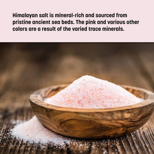 HQOExpress Himalayan Pink Salt – Non GMO, Kosher, Coarse Natural...