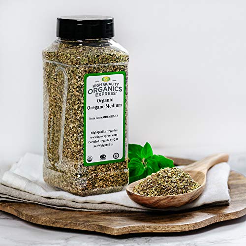 Hqoexpress | Oregano Leaf Organic | 5 Oz. Chef Jar