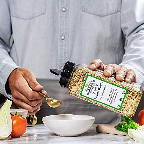 Hqoexpress | Organic Fennel Seed Whole | 14 Oz. Chef Jar