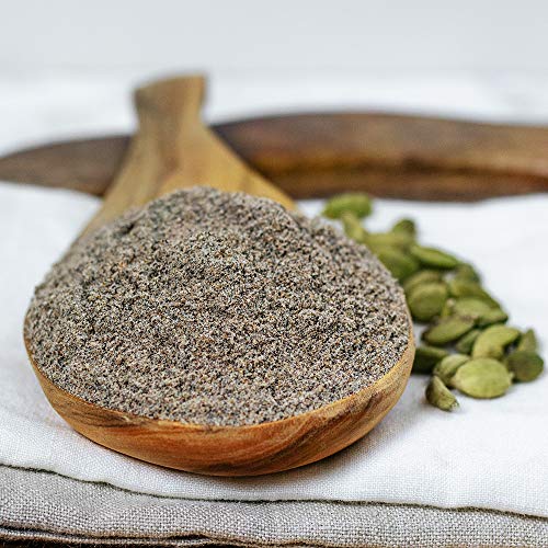 Hqoexpress | Organic Ground Cardamom | 19 Oz. Chef Jar