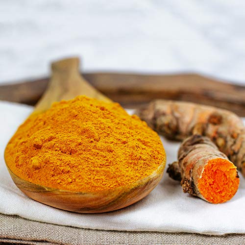 Hqoexpress |Turmeric Powder W/Natural Curcumin | Certified Usda
