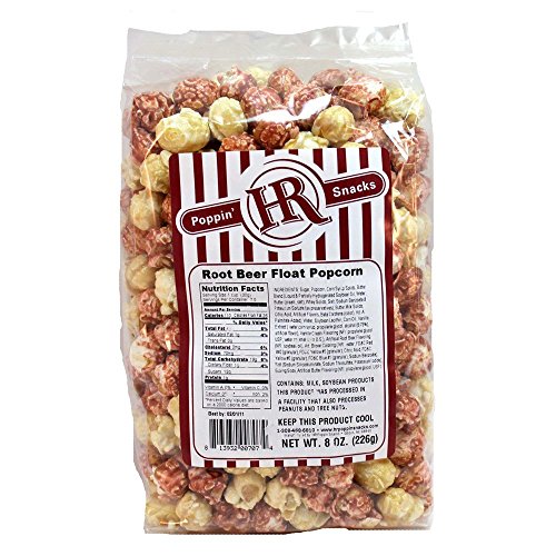 Hr Poppin Snacks Root Beer Float Popcorn - Made In Usa - Made