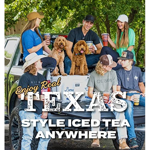 HTeaO Iced Tea Sachets Georgia Peach Black Tea, 4 Gallons Per ...