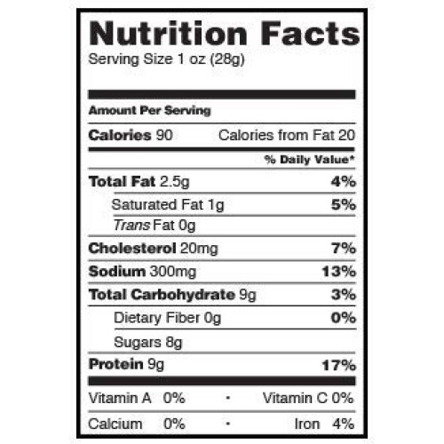 Hty Sweet Beef Jerky, 14 Ounces