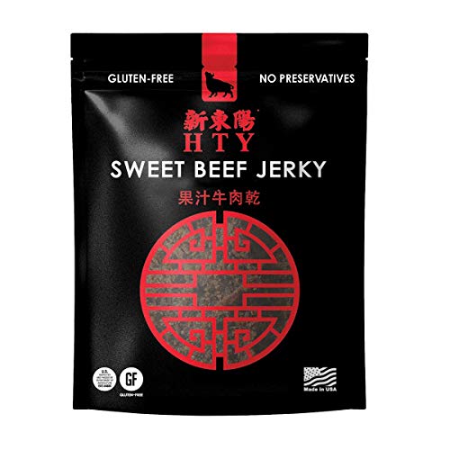 Hty Sweet Beef Jerky, 14 Ounces