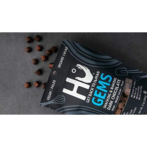 Hu Gems Chocolate Vegan Snacks | Paleo, Gluten Free Dark Chocola