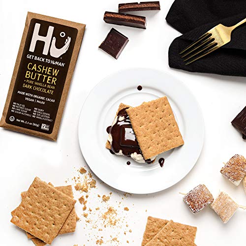 Hu Chocolate Bars | 12 Pack Cashew Butter Vanilla Bean Chocolate