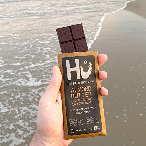 Hu Chocolate Bars | 4 Pack Almond Butter Puffed Quinoa Chocolate
