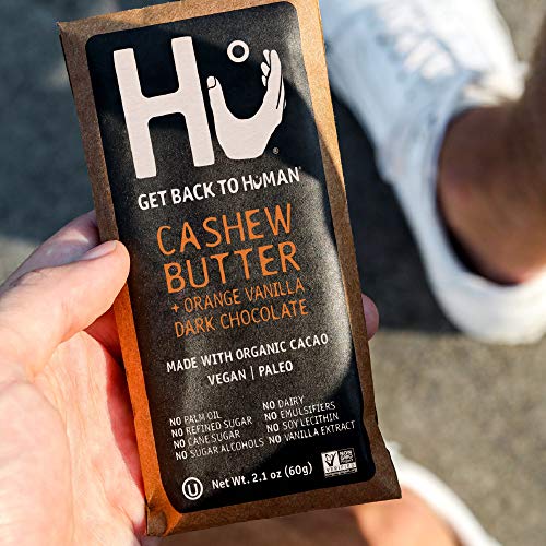 Hu Chocolate Bars | 4 Pack Orange Dream Vanilla Cashew Butter Ch