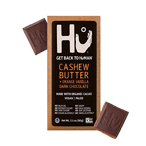 Hu Chocolate Bars | 4 Pack Orange Dream Vanilla Cashew Butter Ch
