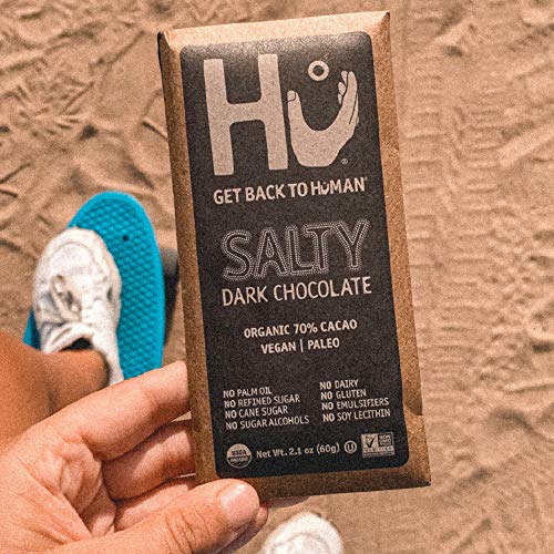 Hu Chocolate Bars | 4 Pack Salty Chocolate | Natural Organic Veg