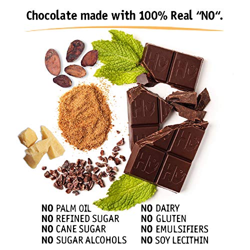 Hu Chocolate Bars | 8 Pack Crunchy Mint Chocolate | Natural Orga