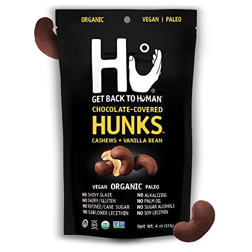 Hu Hunks Vegan Chocolate Covered Cashews And Vanilla Bean | 2 Pa