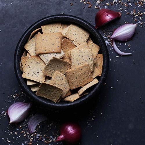 Hu Paleo Vegan Crackers | Everything 2 Pack | Keto Friendly, Glu