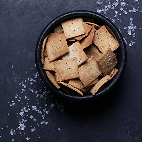 Hu Paleo Vegan Crackers | Sea Salt 2 Pack | Keto Friendly, Glute