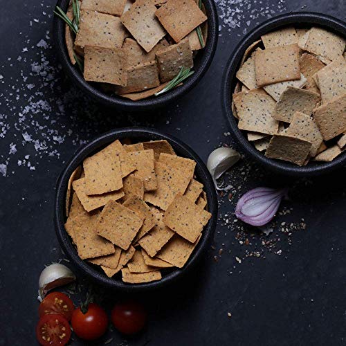 Hu Paleo Vegan Crackers | Variety 3 Pack | Keto Friendly, Gluten