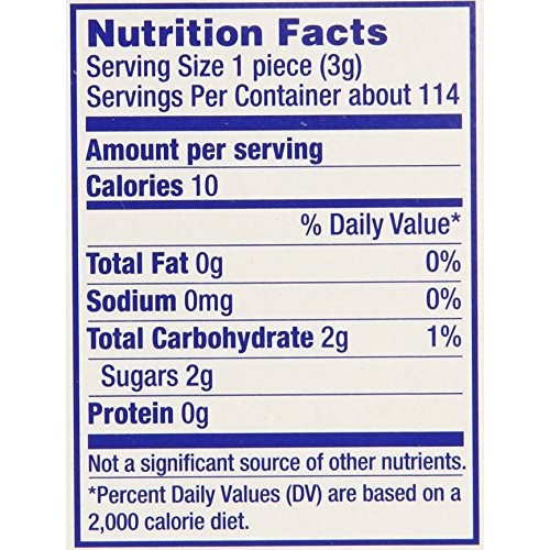 Hubba Bubba Sour Blue Raspberry Bubble Chewing Gum Tape, 2 Ounce