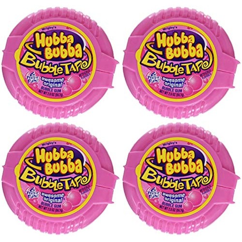 Hubba Bubba Gum Awesome Original Bubble Gum Tape, 2 Ounce Pack