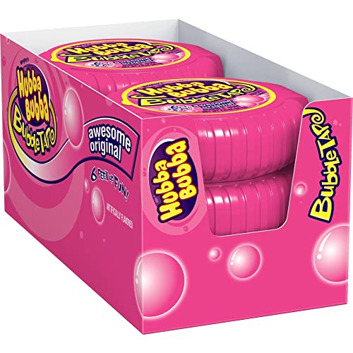 Hubba Bubba Gum Awesome Original Bubble Gum Tape, 2 Ounce Pack