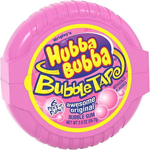 Hubba Bubba Original Bubble Gum Tape, 2 Ounce