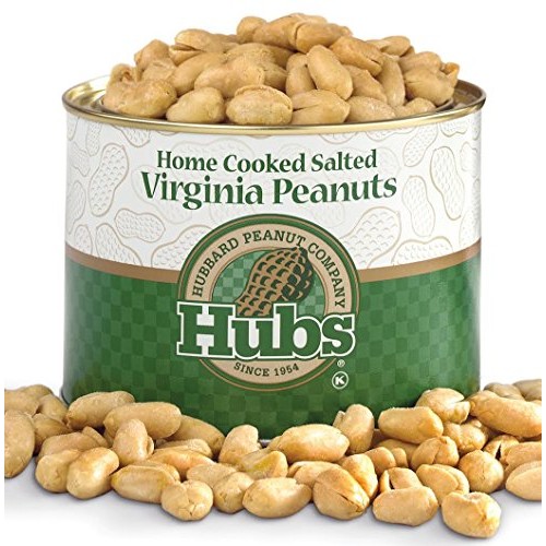Hubs Salted Virginia Peanuts 2 Pack Of 40Oz Cans