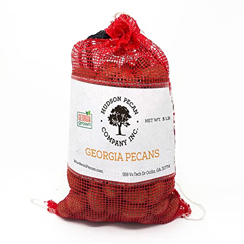 Hudson Pecan Company - 5lb In-Shell Pecans, Gluten-Free Snack an...